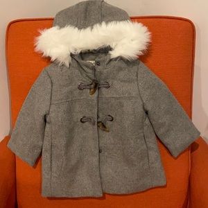 LIKE NEW Girls Jessica Simpson Coat with Hood